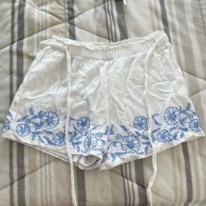 Francesca’s floral dress shorts